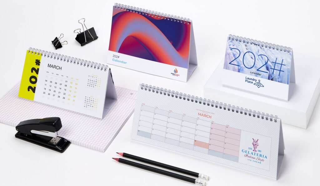 Calendarios de Escritorio Personalizados para Empresas